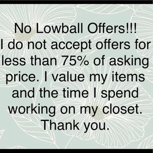 I am happy to take off 25% but please no more